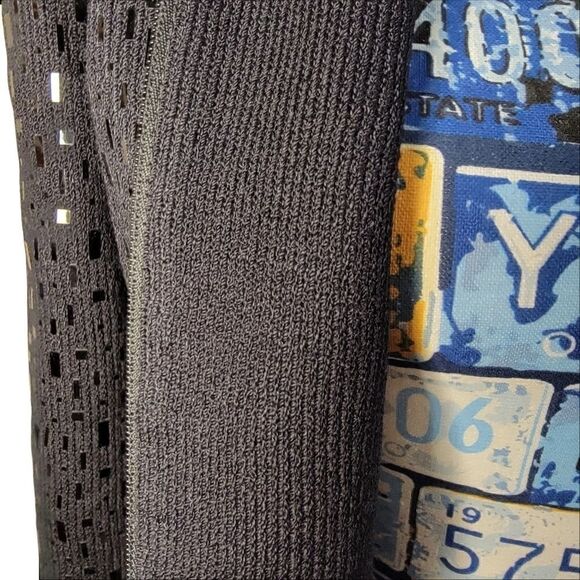 Rare St.John Evening Marie Gray Sequin Cardigan Zip-Up pailette Black 4 knit - Picture 10 of 13